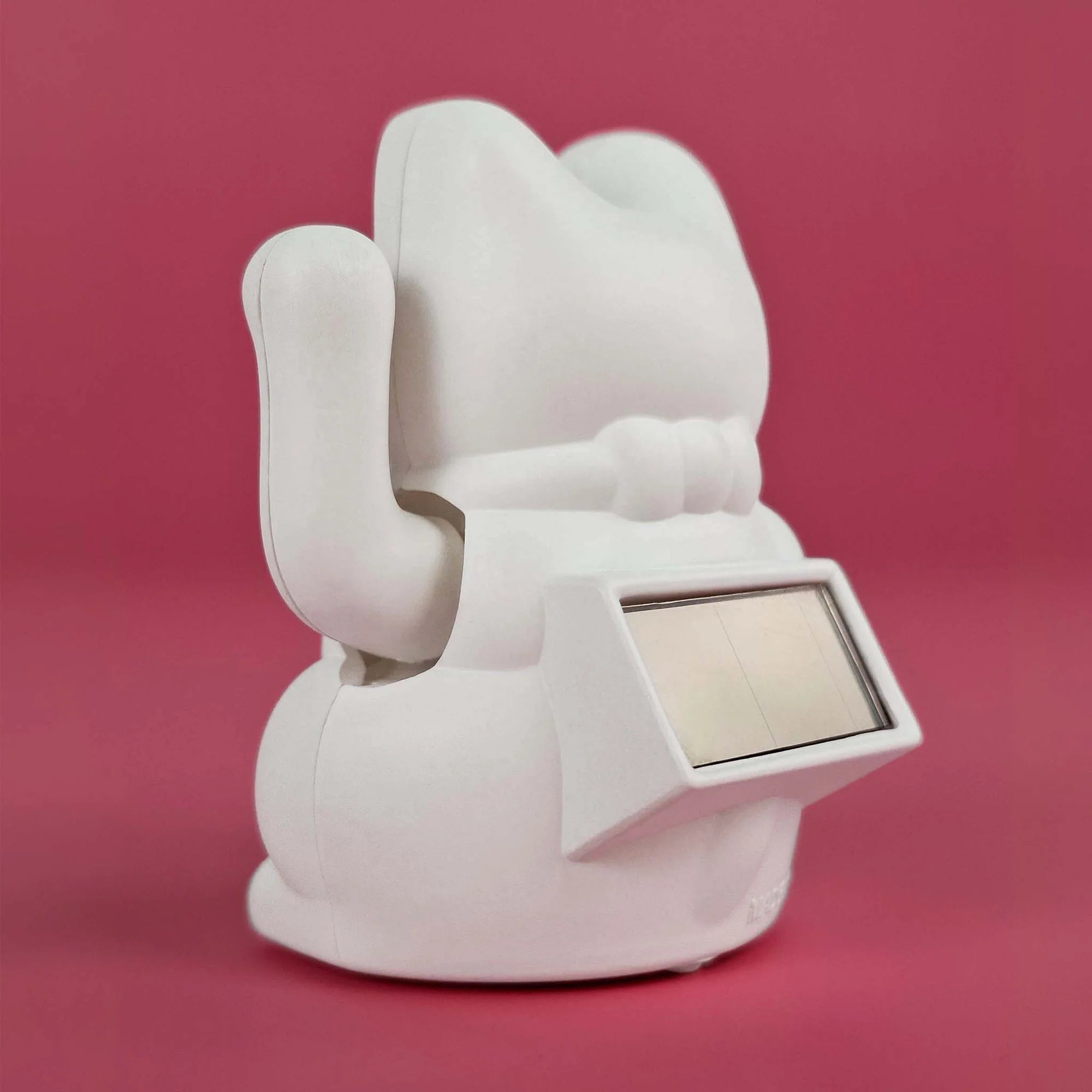 WINKEKATZE SOLAR WHITE - LUCKY CAT