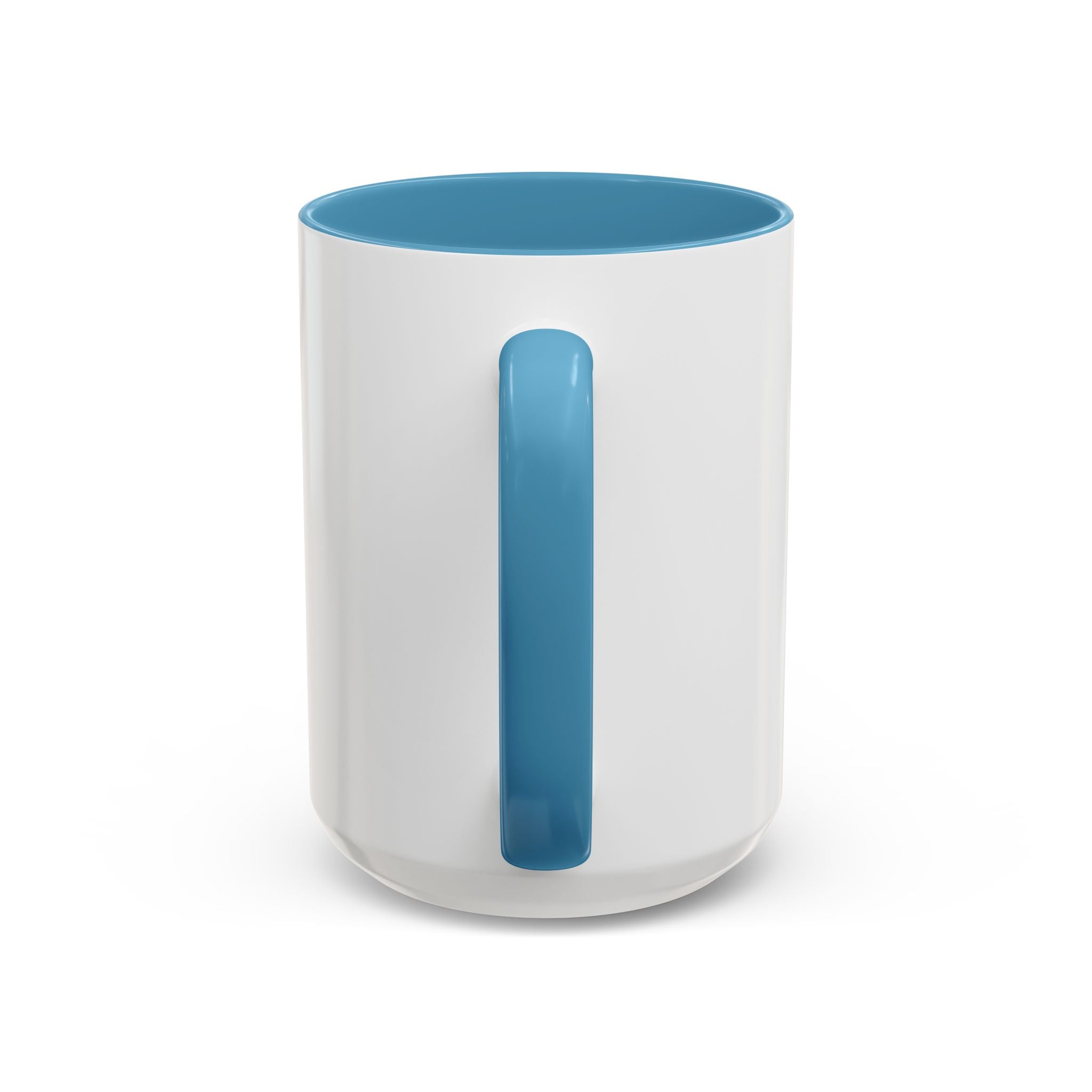 Blue Floral Heart Mug | Accent Coffee Mug 11oz 15oz