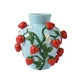 Vase dolomit blau