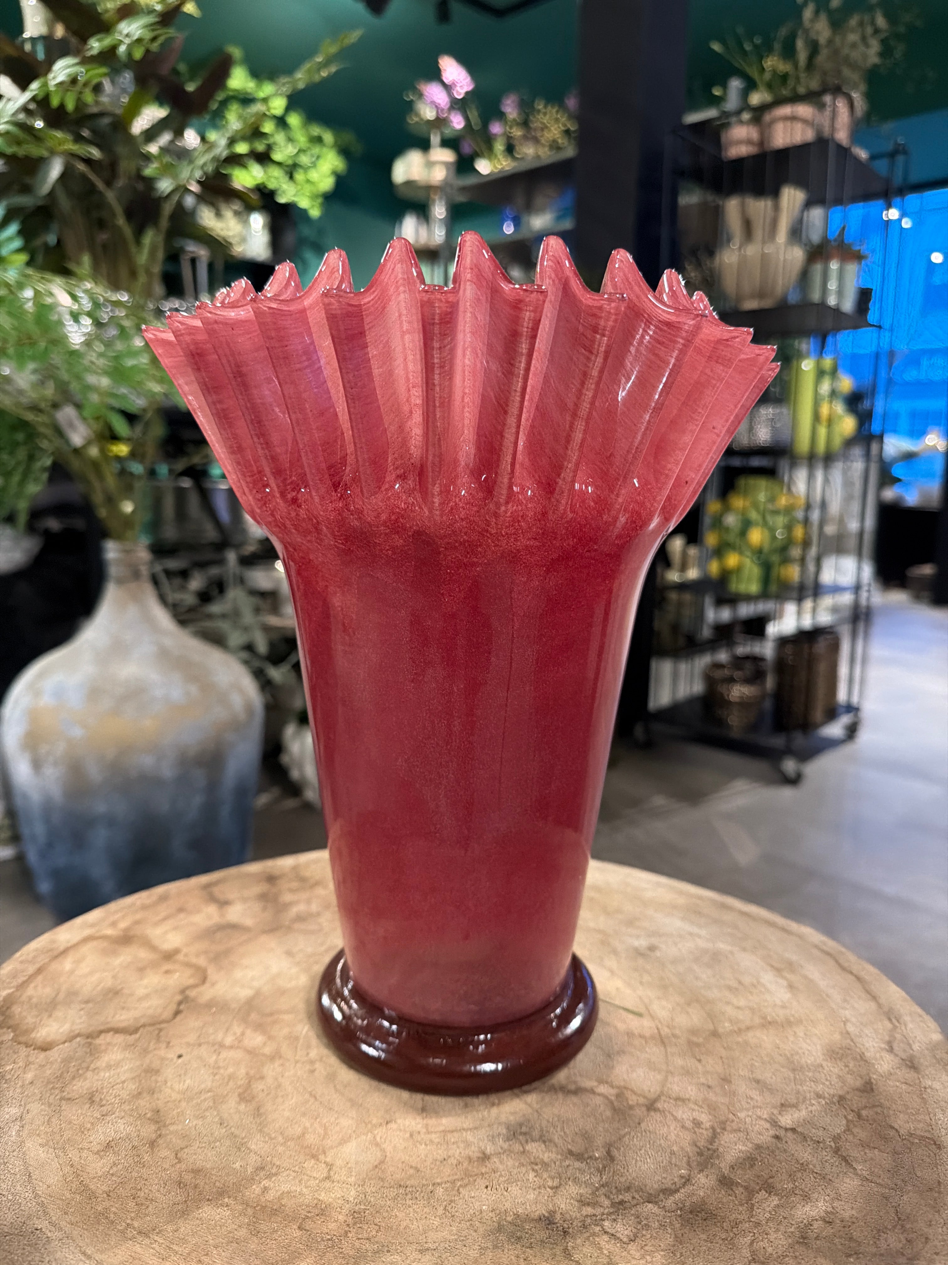 Vase altrosa h30cm d23cm