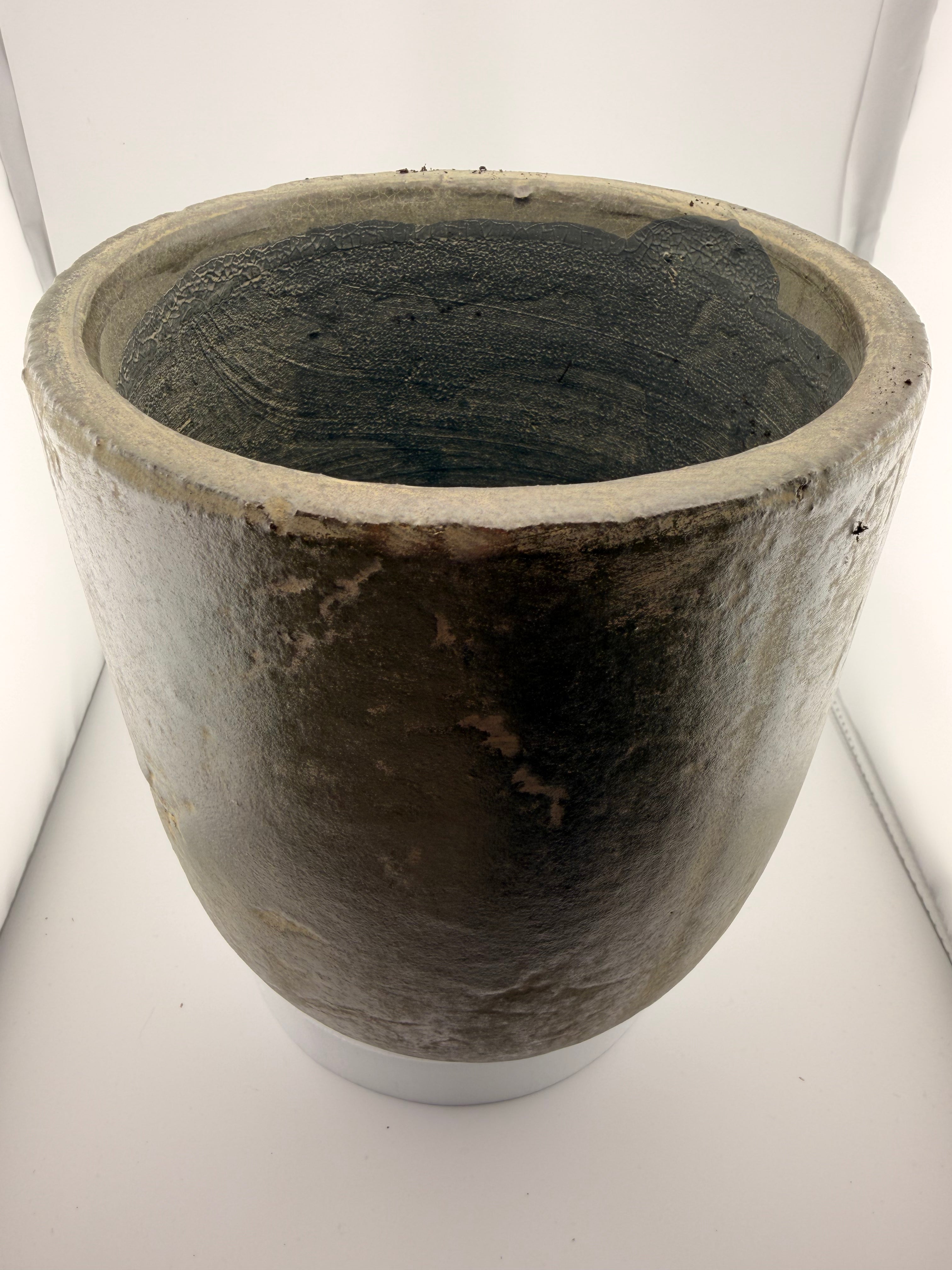 Topf Steingut H23cm D19cm