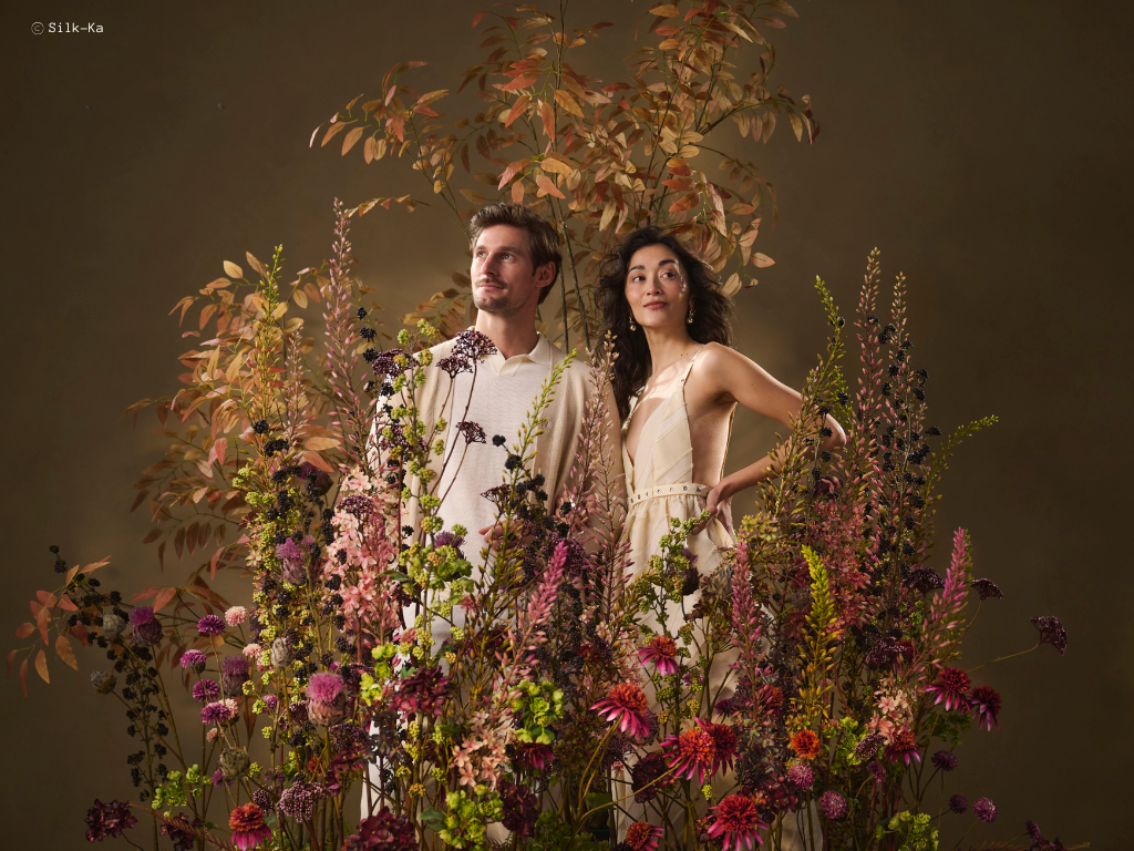 Seidenblumen und -pflanzen