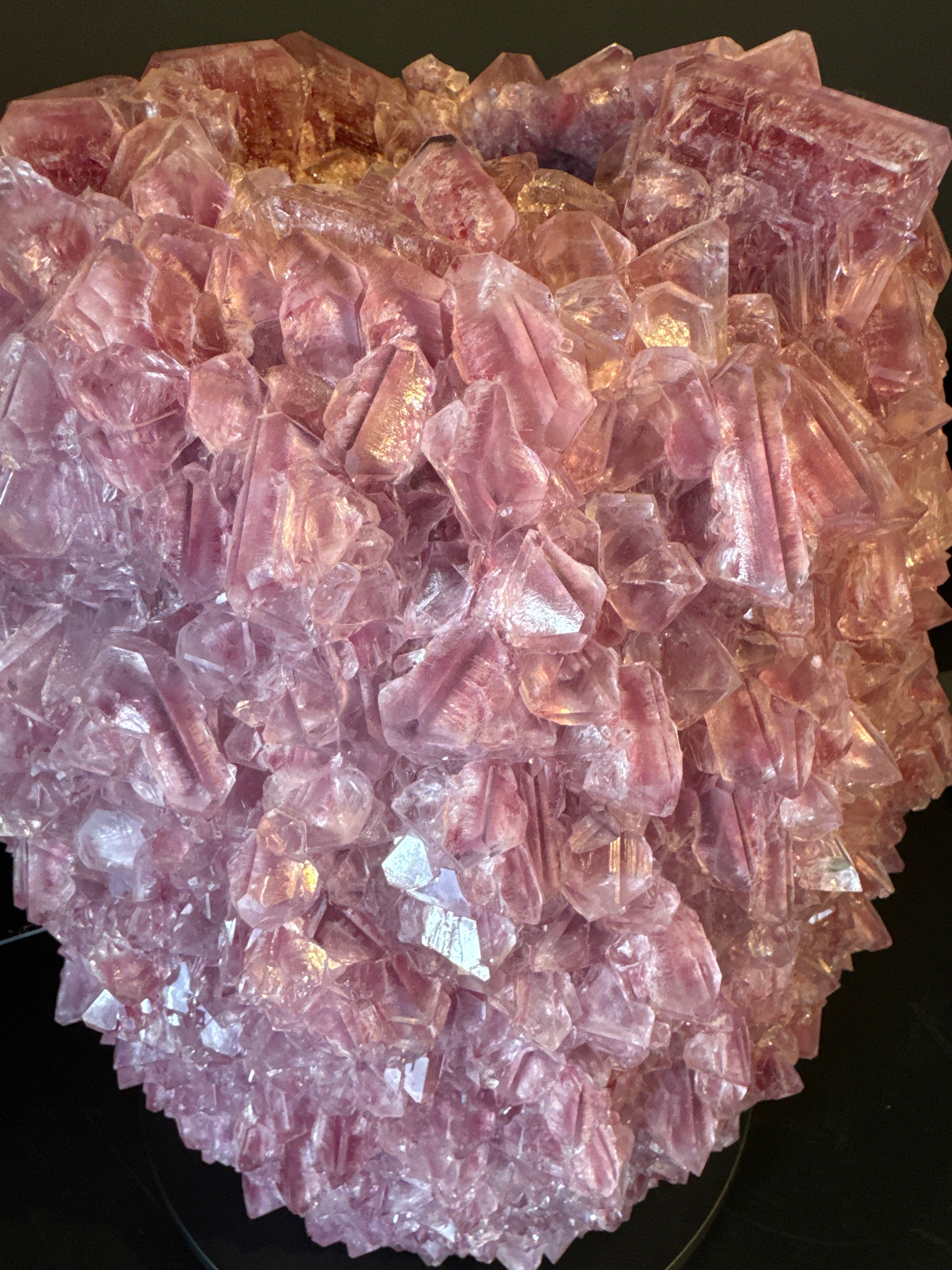 Chrystal Vase Large Mineral Series