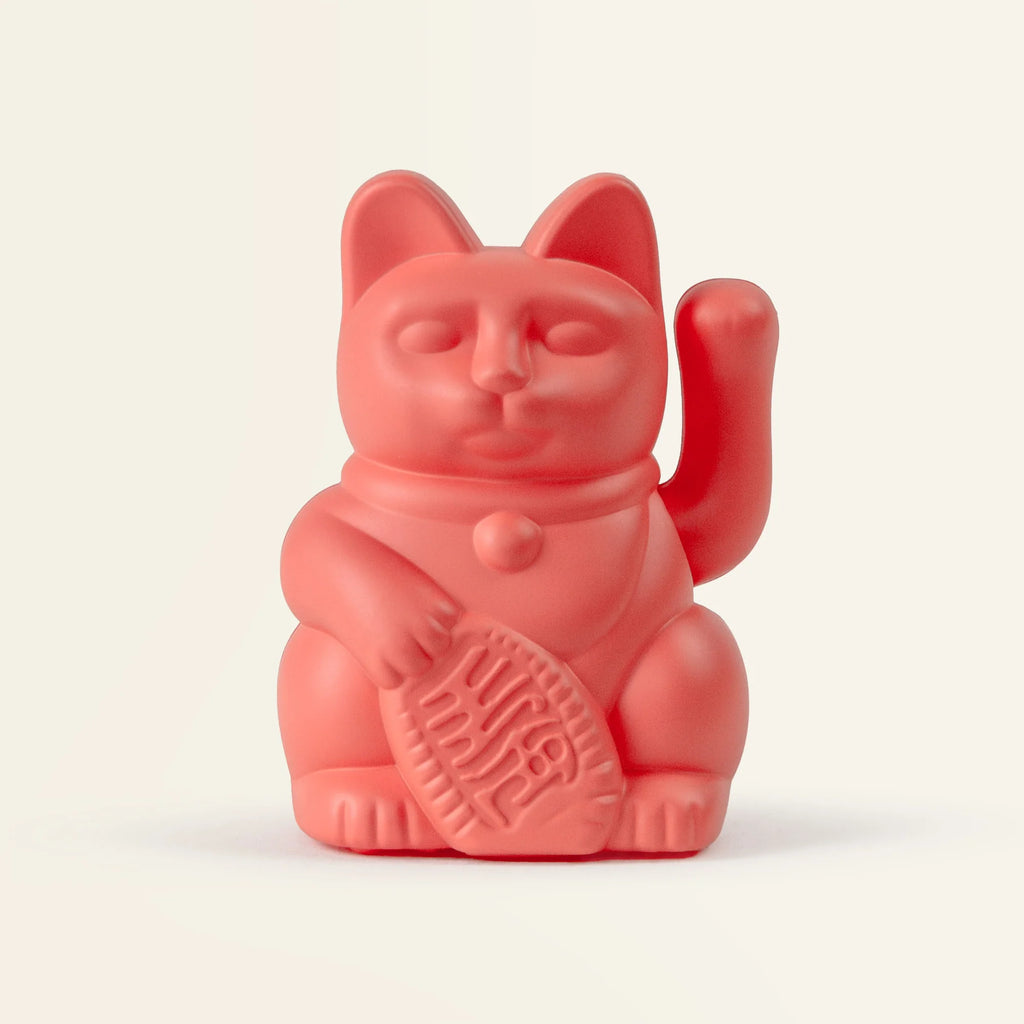 WINKEKATZE SOLAR NEON ORANGE - ENERGY LUCKY CAT