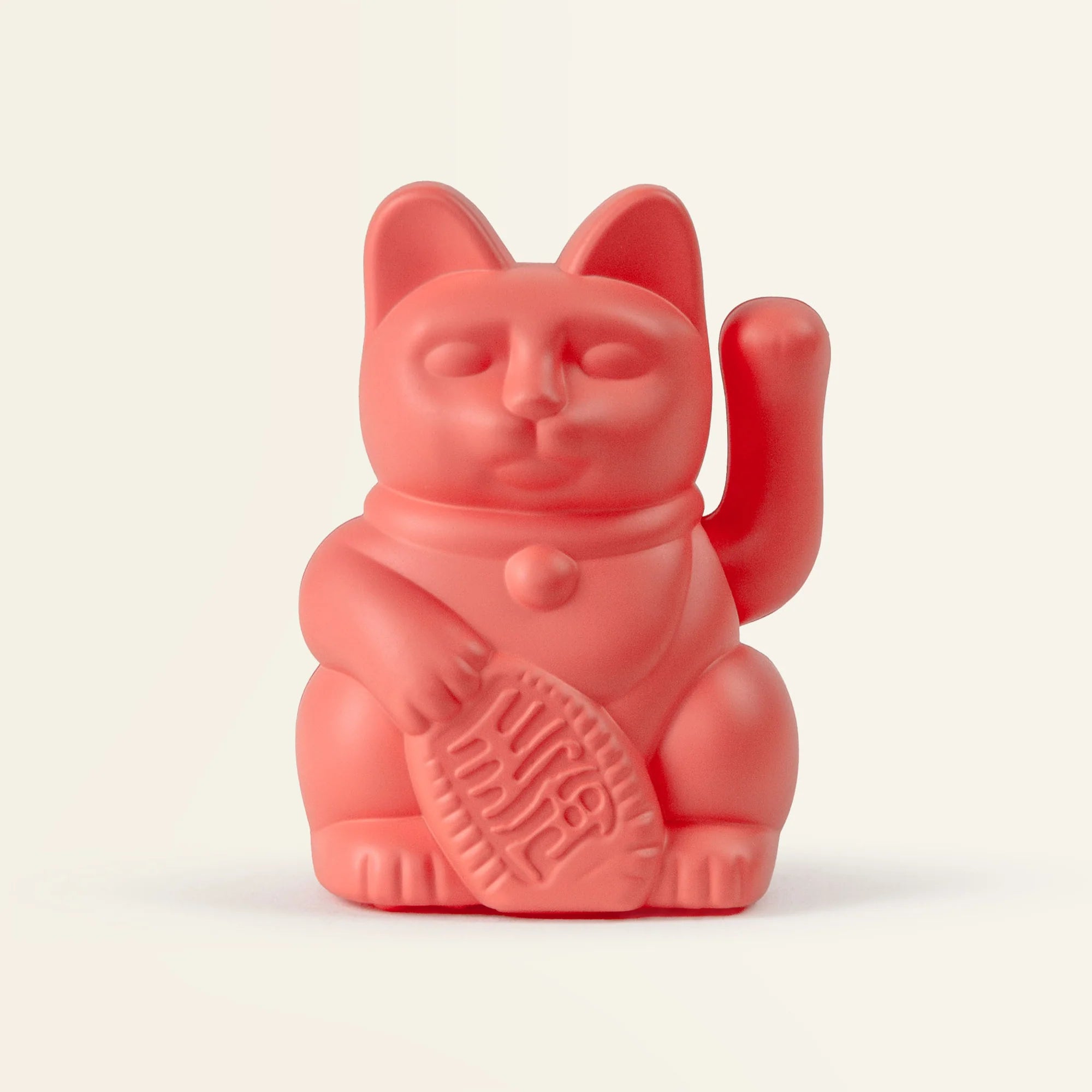 WINKEKATZE SOLAR NEON ORANGE - ENERGY LUCKY CAT