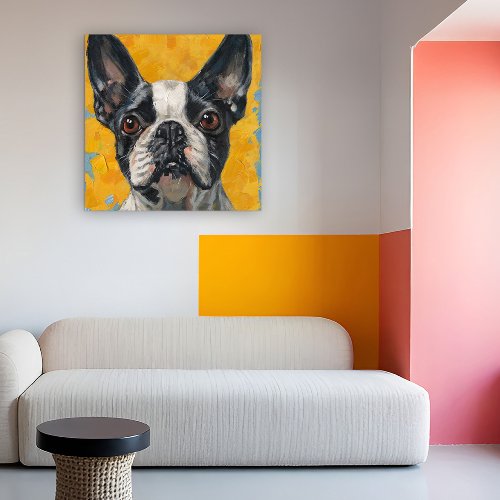 Acrylic painting Murphy 70x70 356492