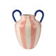 Vase Steingut pink