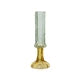 Vase for 1 flower glass green