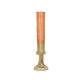Vase for 1 flower glass orange
