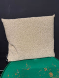 Ruwleren kussen "Odo Beige" 50x50cm
