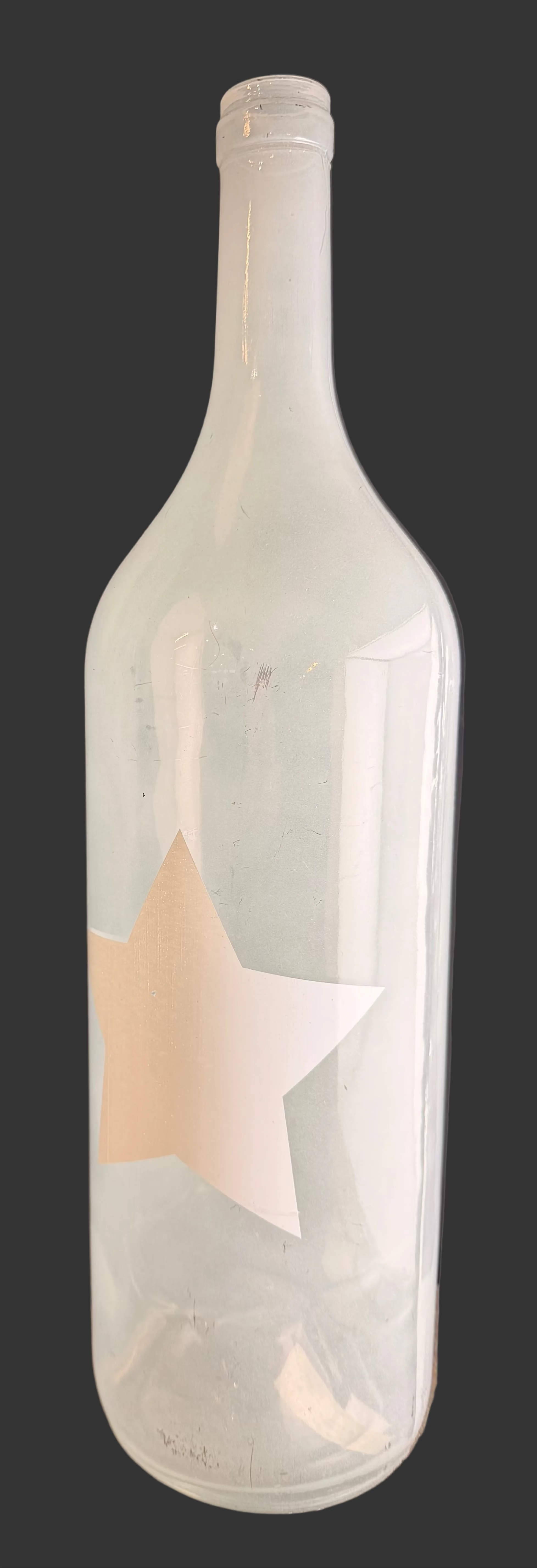 Vintage Bottle Vase H54cm D15cm