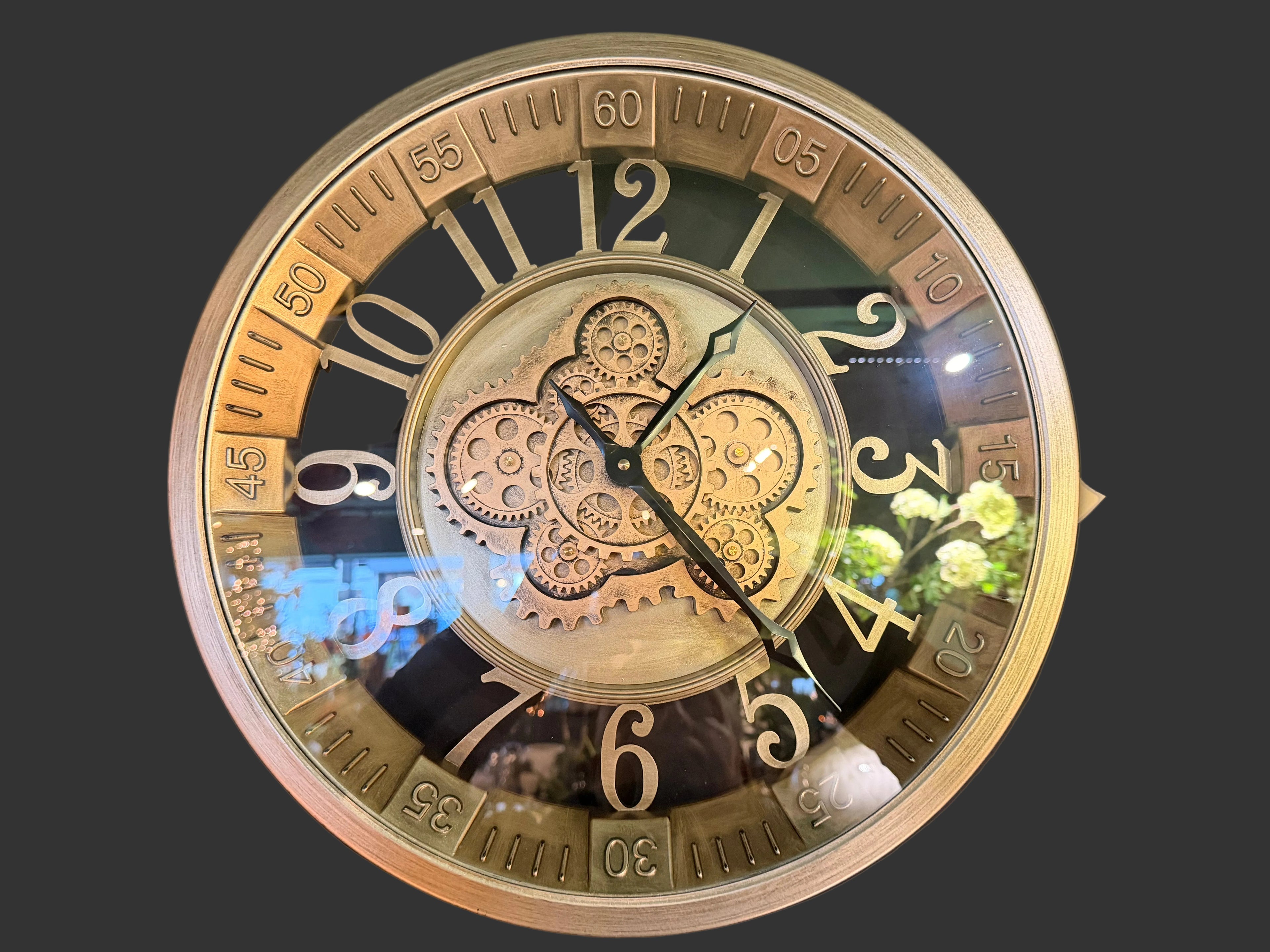 Wandklok, diameter 46 cm